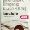 Beclate Rotacaps 400 Mcg (Beclomethasone)