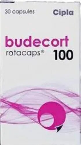 Budecort Rotacaps 100 Mcg (Budesonide)